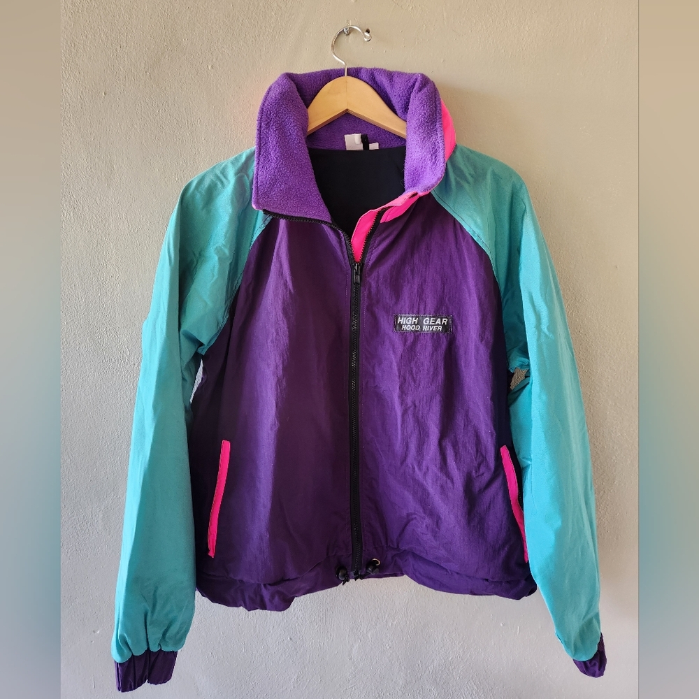 Vintage Ski Windbreaker Sports Jacket